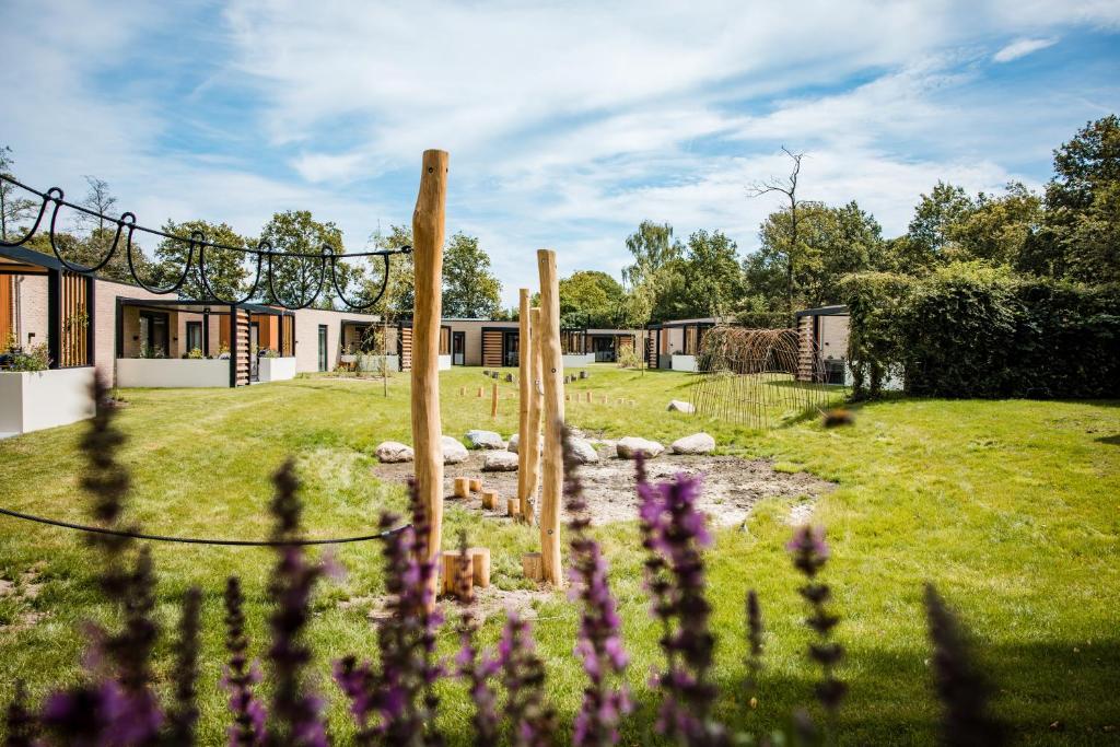 Zahrada ubytování Recreatiewoning 'Dwergarend' op Gemoedelijk Vakantiepark