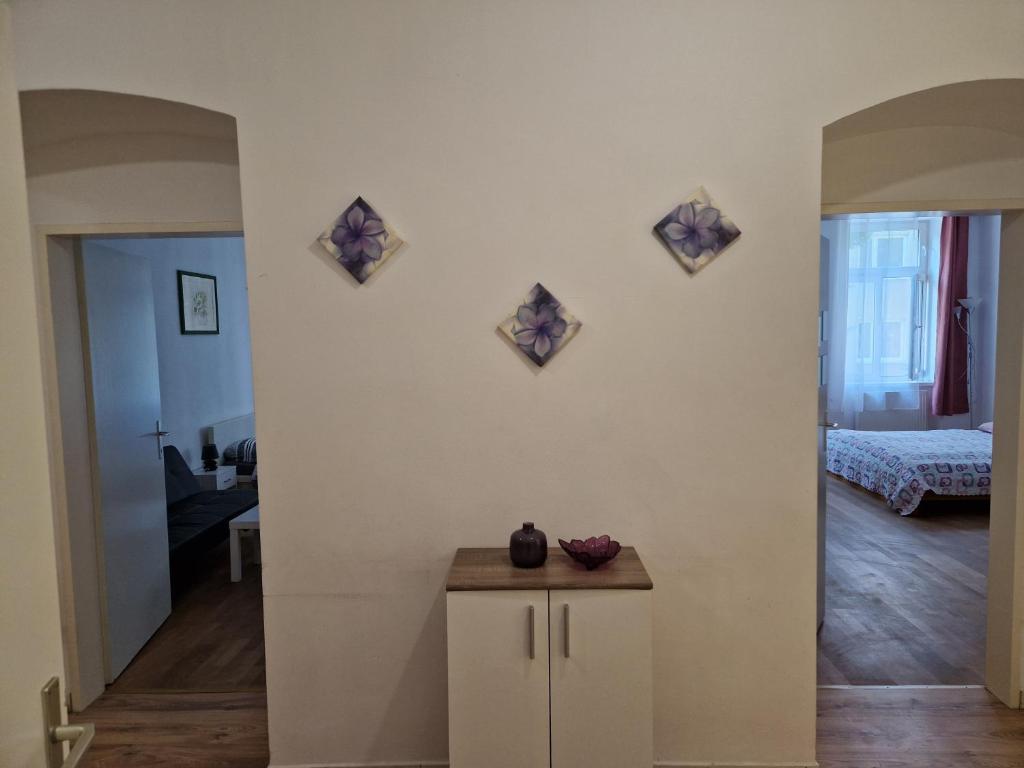 Posteľ alebo postele v izbe v ubytovaní Apartments Keinergasse 18-contactless check-in!