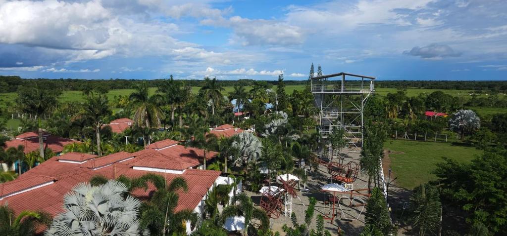 Vaade majutusasutusele Hotel - Rancho JJ linnulennult