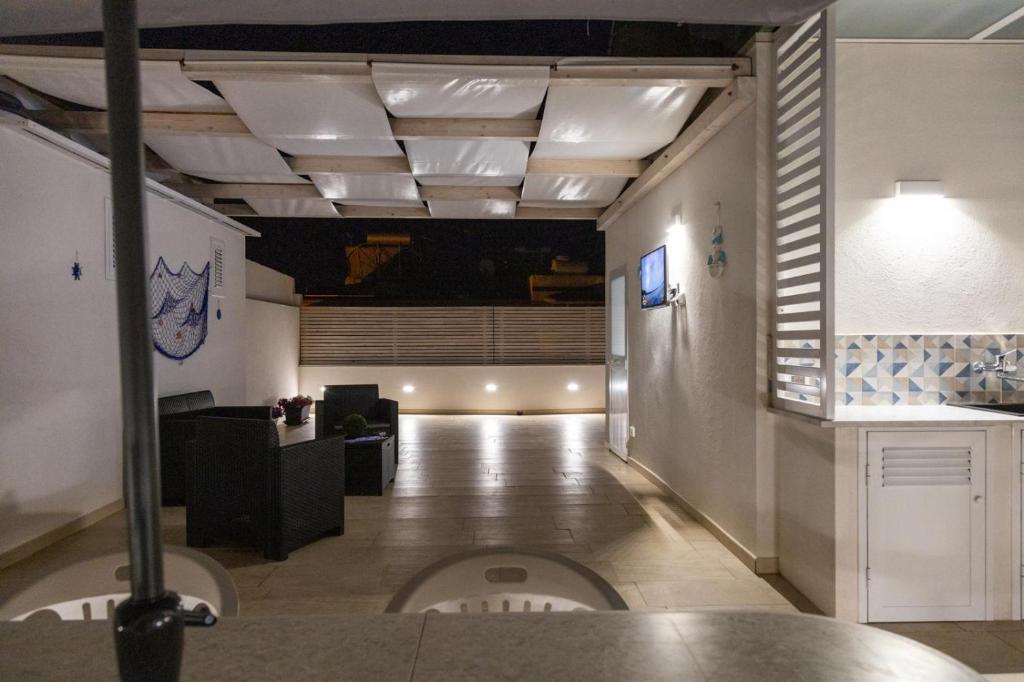 Posezení v ubytování Pietre Azzurre Rooms