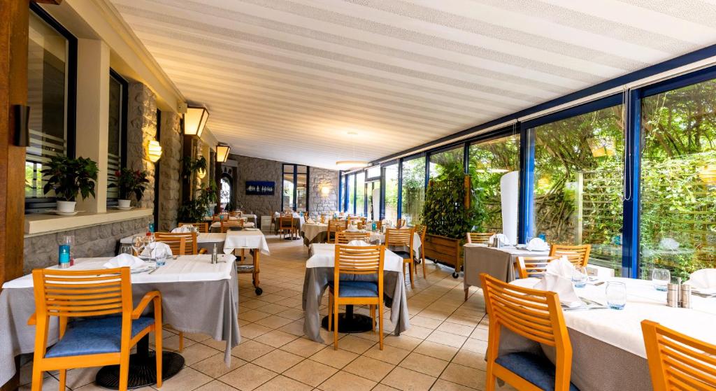 Restaurace v ubytování Le Sablier du Temps
