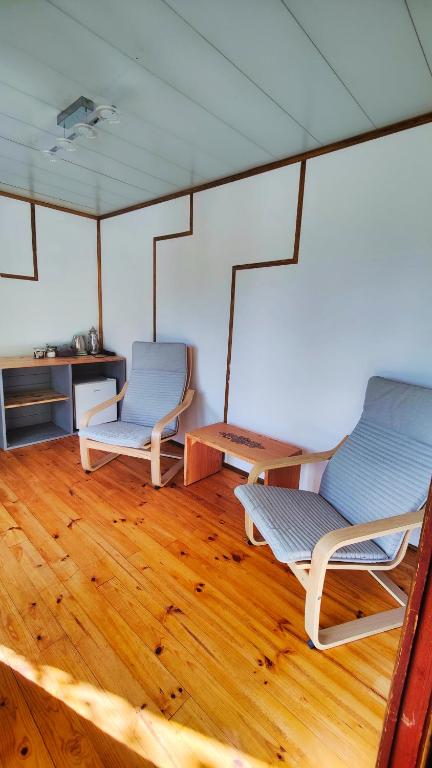 Posezení v ubytování Casa Florestal - Nature Cabins