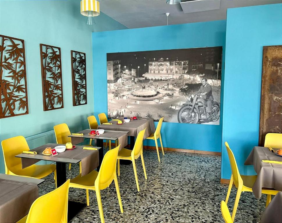 Posezení v ubytování Hotel Colonna