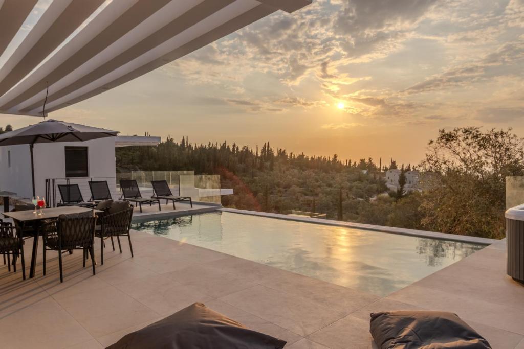 Bazén v ubytování Ventum Villas nebo v jeho okolí