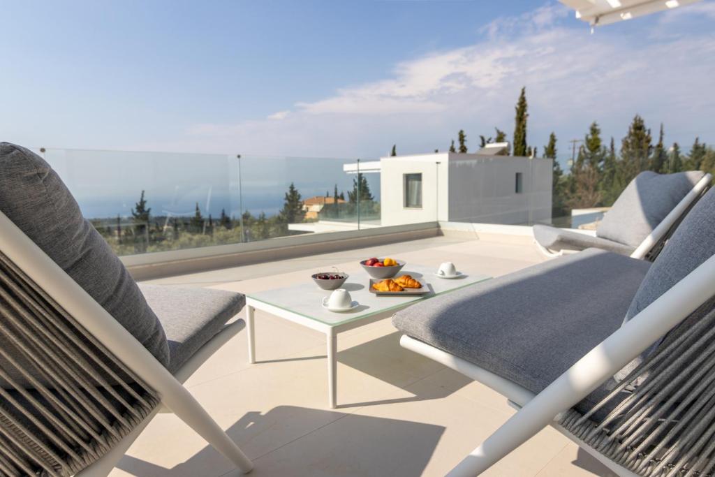 Posezení v ubytování Ventum Villas