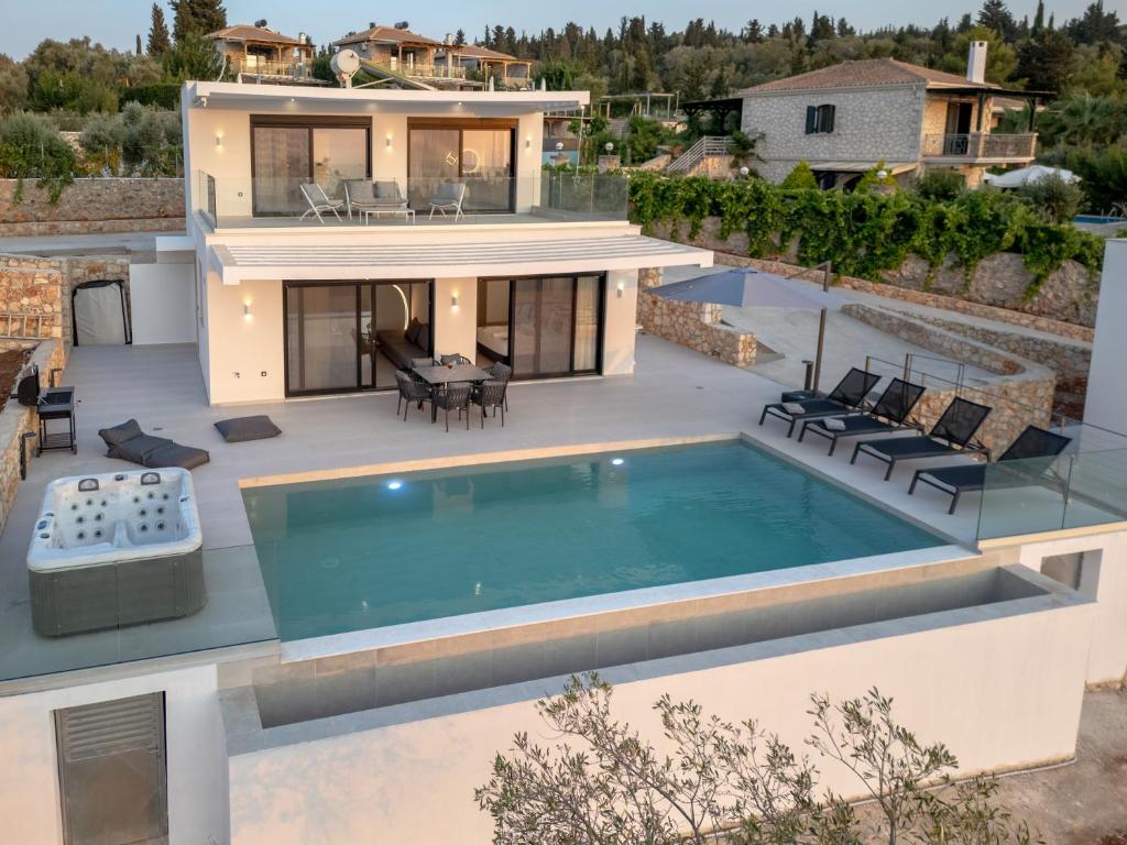 Bazén v ubytování Ventum Villas nebo v jeho okolí