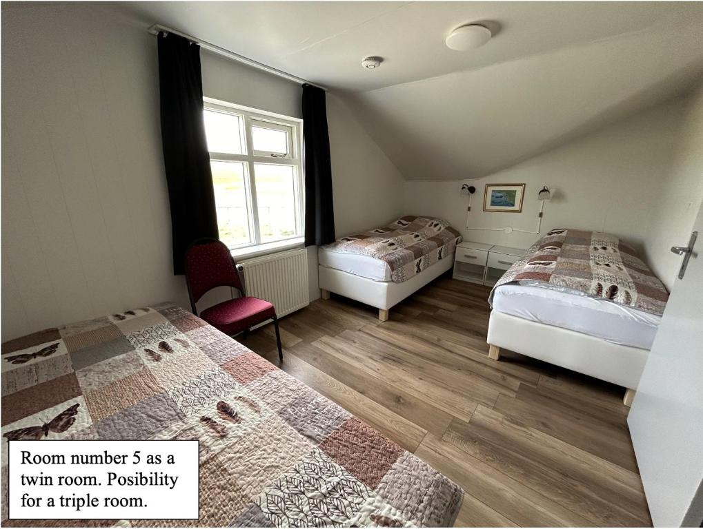Postel nebo postele na pokoji v ubytování Guesthouse Básar