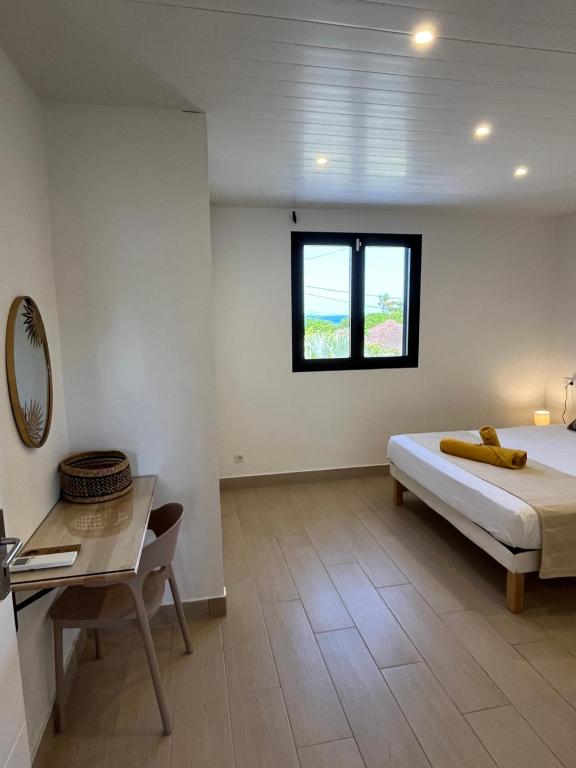 Postel nebo postele na pokoji v ubytování Villa Côté Sud