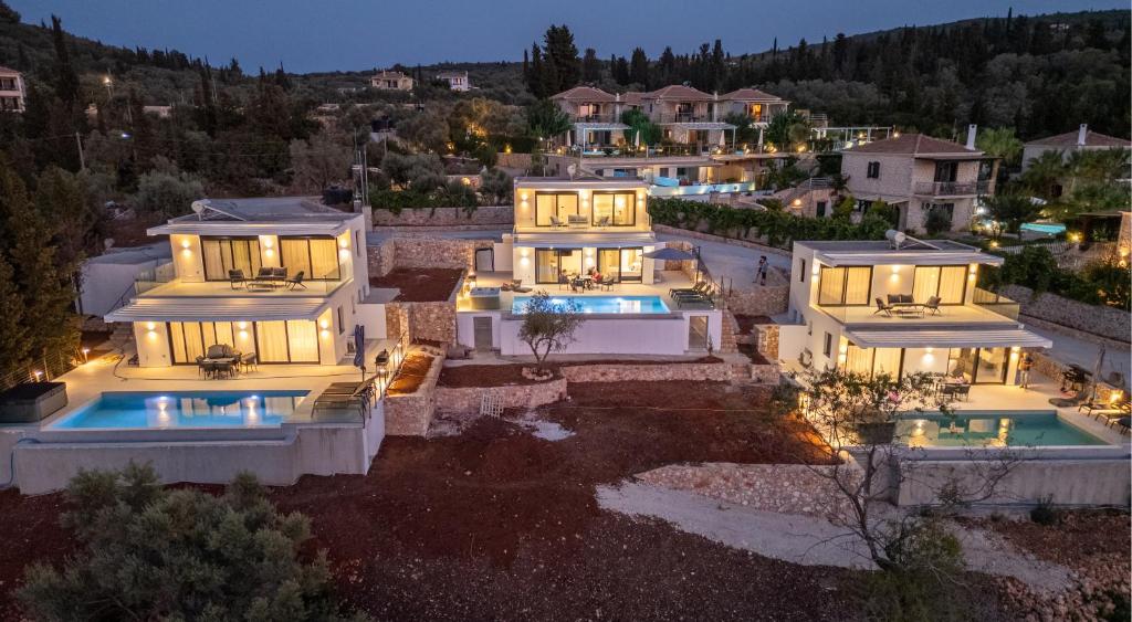 Bazén v ubytování Ventum Villas nebo v jeho okolí