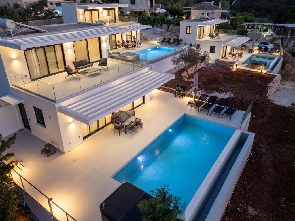 Bazén v ubytování Ventum Villas nebo v jeho okolí