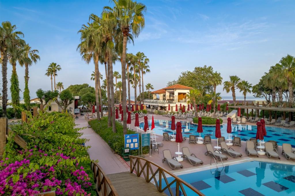 Bazén v ubytování Trendy Palm Beach Adults Only nebo v jeho okolí