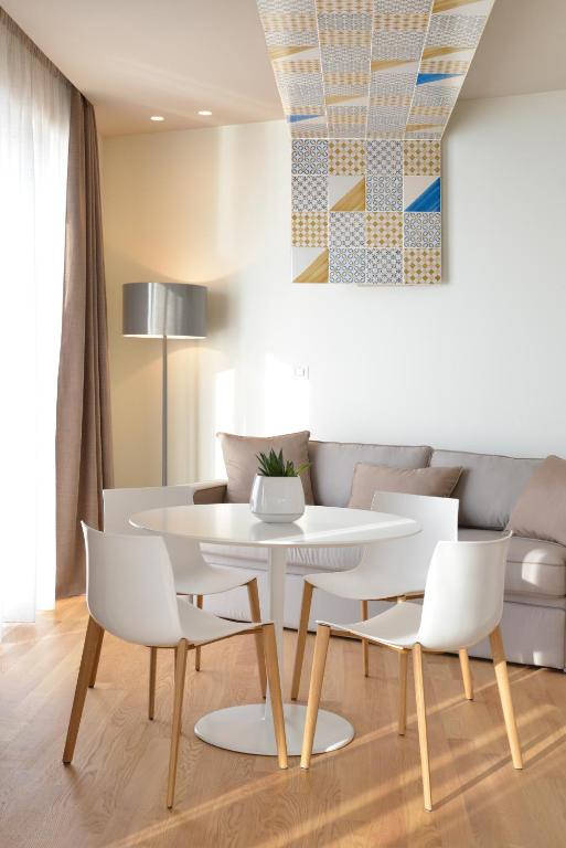 Część wypoczynkowa w obiekcie Gaura Apartments