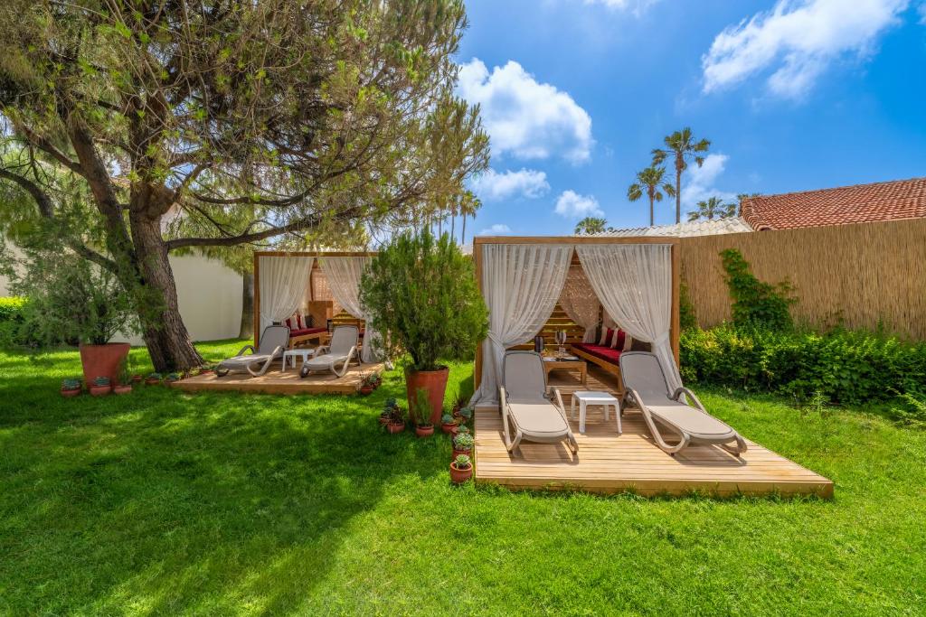 Zahrada ubytování Trendy Palm Beach Adults Only
