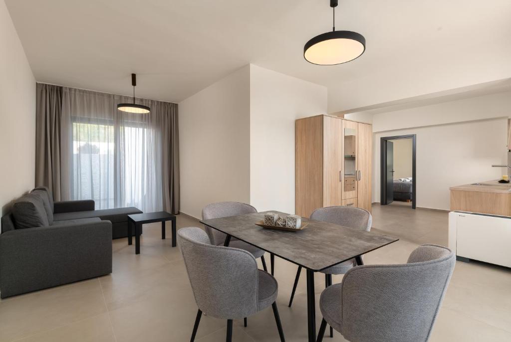 Posezení v ubytování Pantheon Luxury Villas Rhodes Island