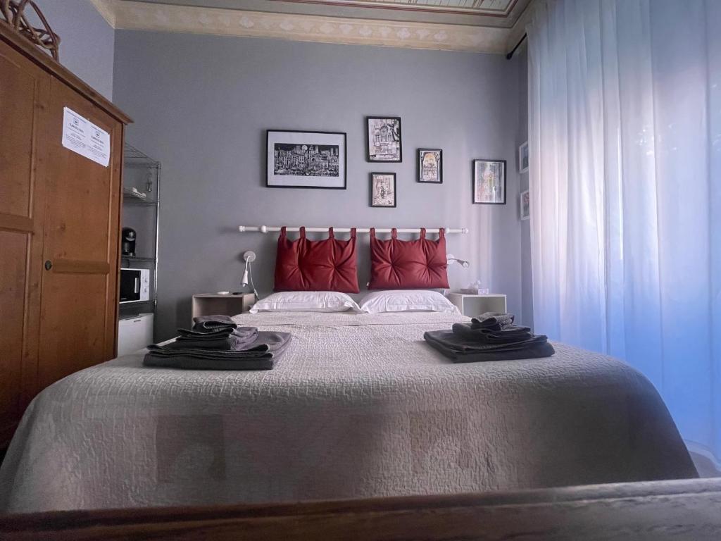 Postel nebo postele na pokoji v ubytování B&B U Sente