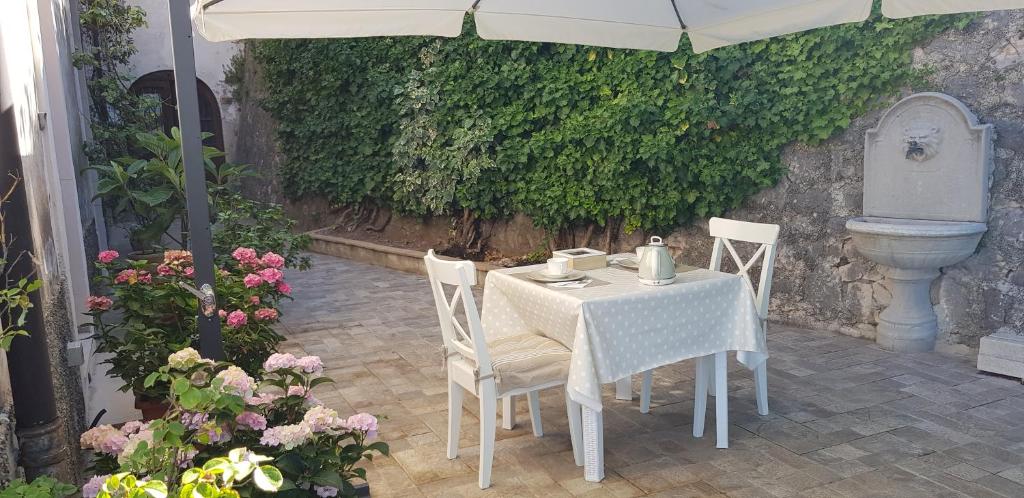 Zahrada ubytování B&B DON FILIPPO
