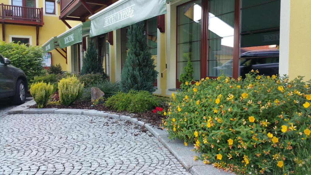 Zahrada ubytování Hotel Výpřež - Děčín
