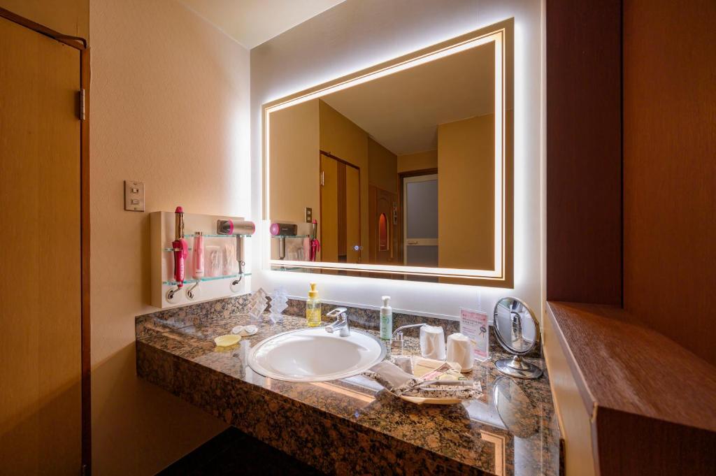 Koupelna v ubytování HOTEL MOBILIA (Adult Only)