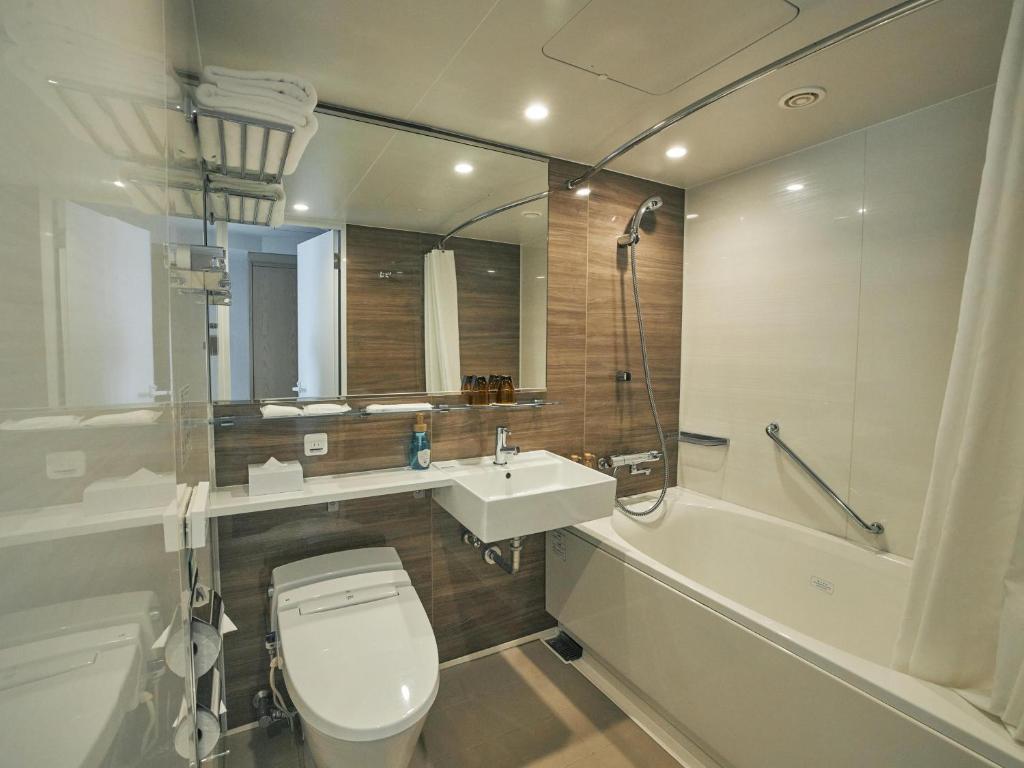 Bagno di Hotel Traveltine Kyoto Kiyamachi