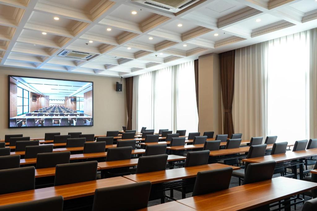 Konferenční prostory v ubytování 天津欣得滨海塘沽店