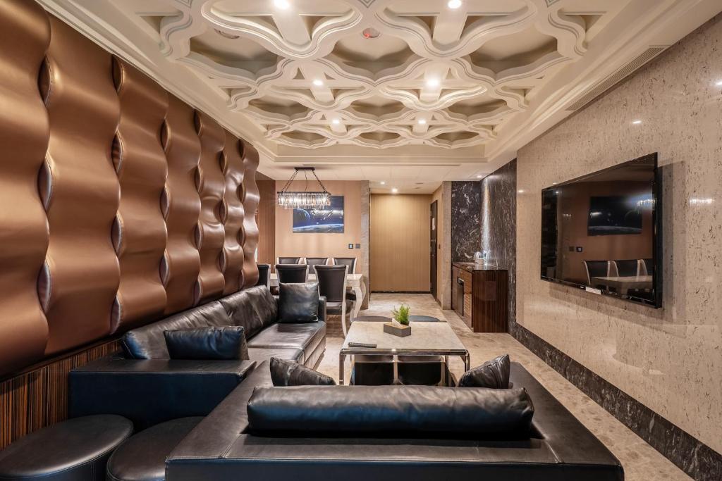 Posezení v ubytování Guide Hotel Taichung Ziyou