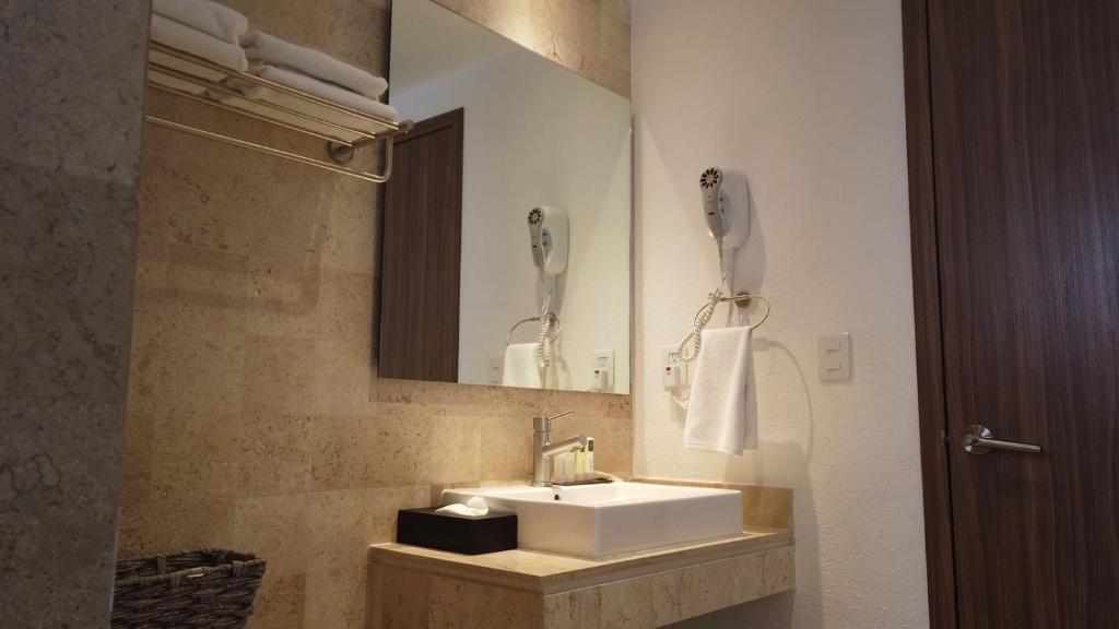 Koupelna v ubytování Ilo Rojo Hotel Boutique
