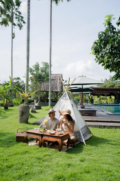 Zahrada ubytování The Artini Dijiwa Ubud