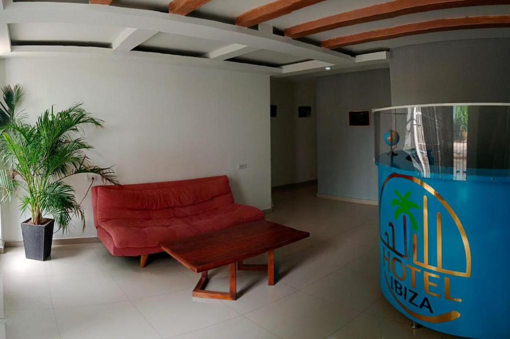 Posezení v ubytování HOTEL IBIZA
