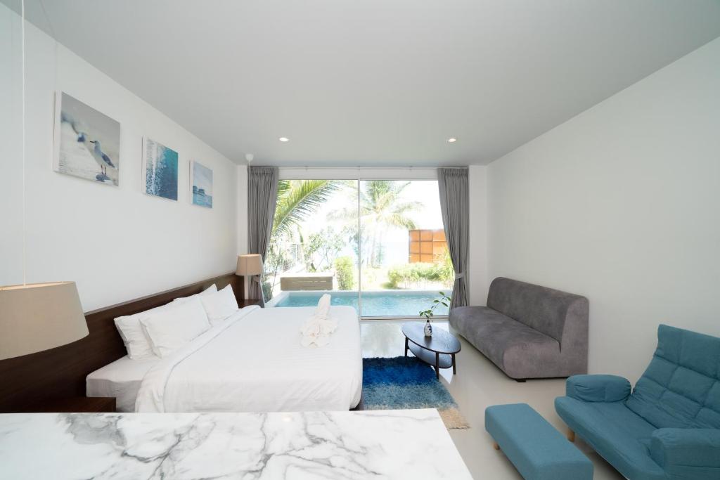 Posezení v ubytování Resto Sea Resort - Baan Krut