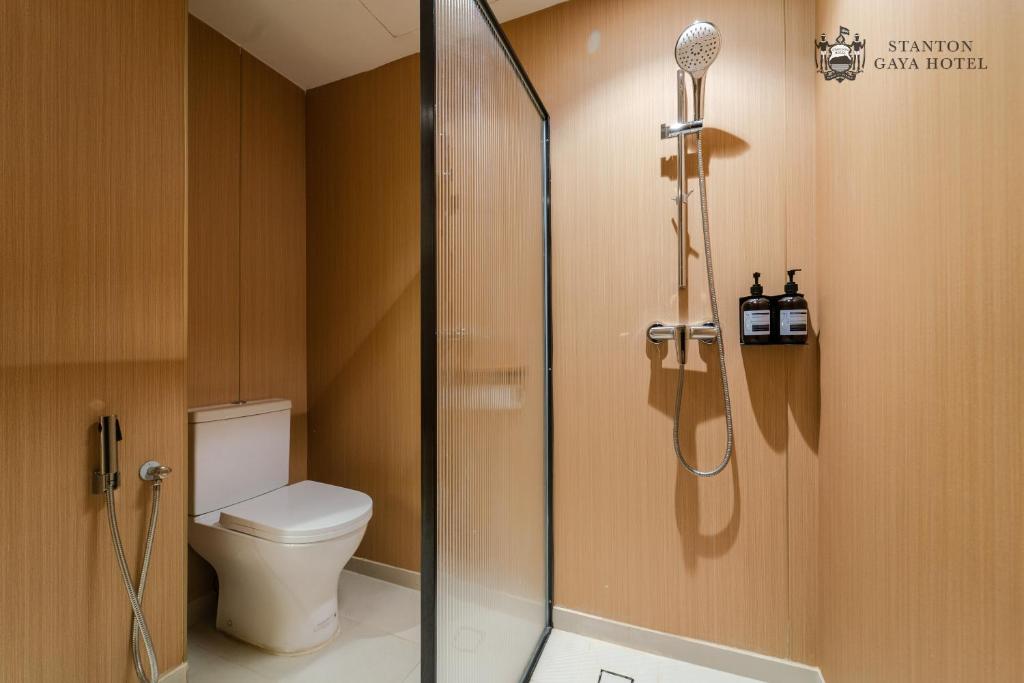 Koupelna v ubytování Stanton Gaya Hotel
