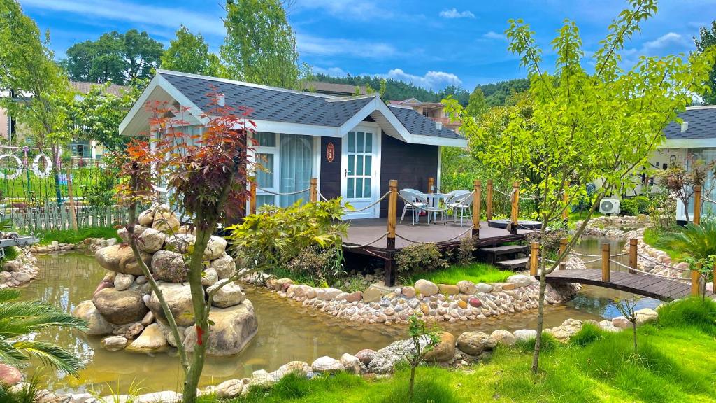 Zahrada ubytování Zhangjiajie Cliff Flower RV Tent Hotel