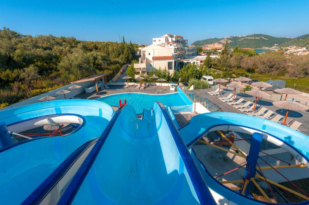 The swimming pool at or close to Saint George Palace