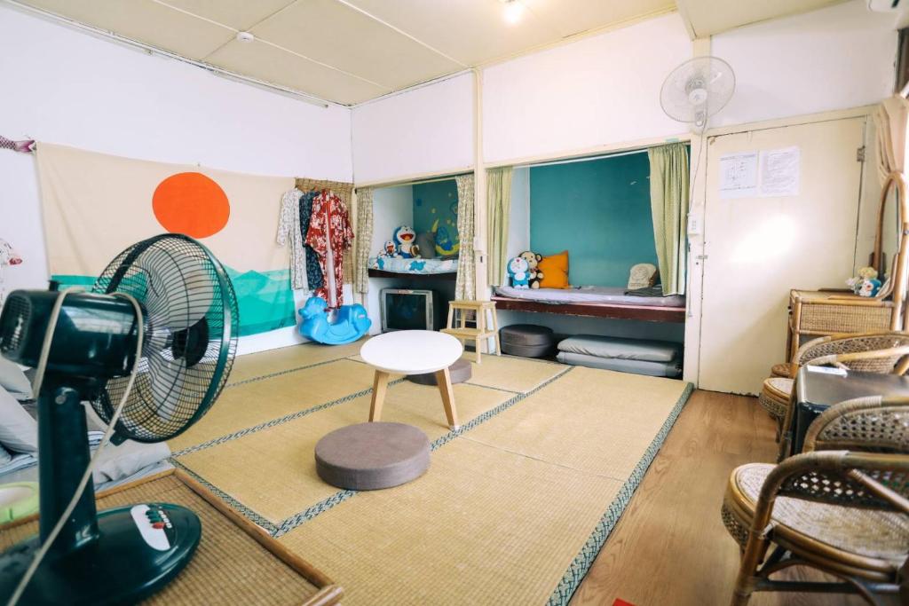 Posezení v ubytování Huangpu Hostel