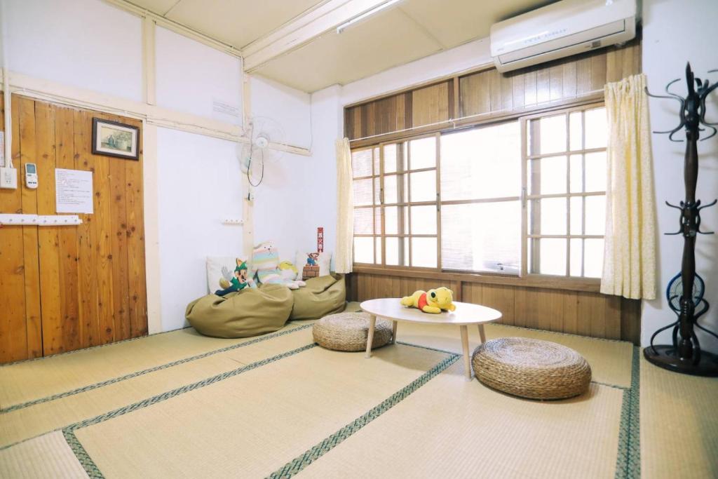 Posezení v ubytování Huangpu Hostel
