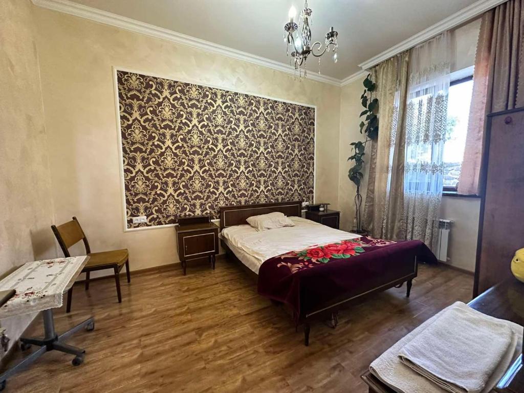 Postel nebo postele na pokoji v ubytování ABO