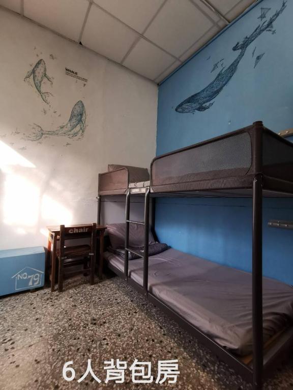 Postel nebo postele na pokoji v ubytování Huangpu Hostel