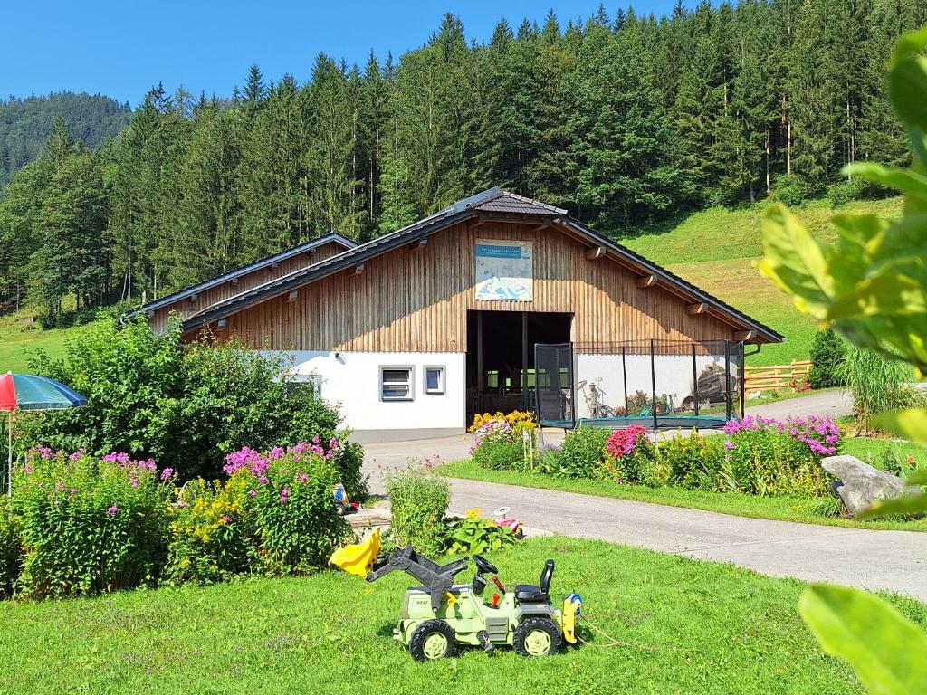 Zahrada ubytování Biobauernhof Poidlbauer