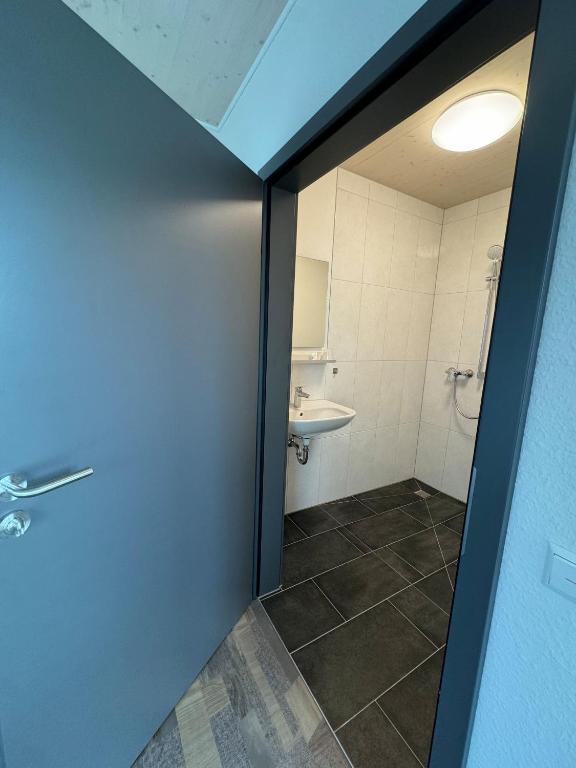 Koupelna v ubytování Hotel Lijo, bei Basel
