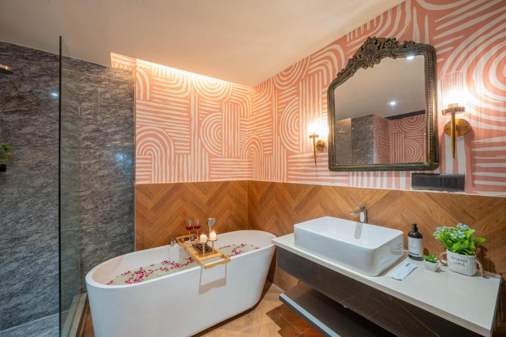 Koupelna v ubytování Boutique Hotel By One Tree