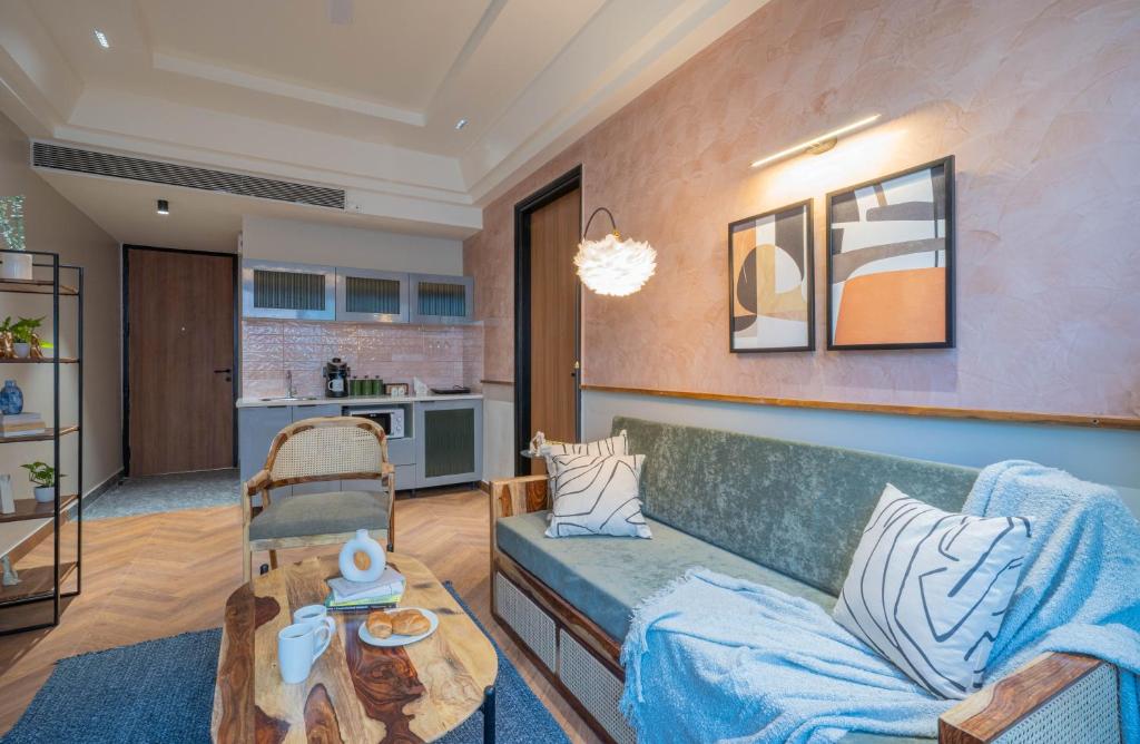 Posezení v ubytování Boutique Hotel By One Tree