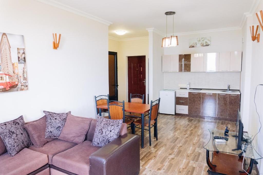 Χώρος καθιστικού στο Kobuleti Residence Appartment