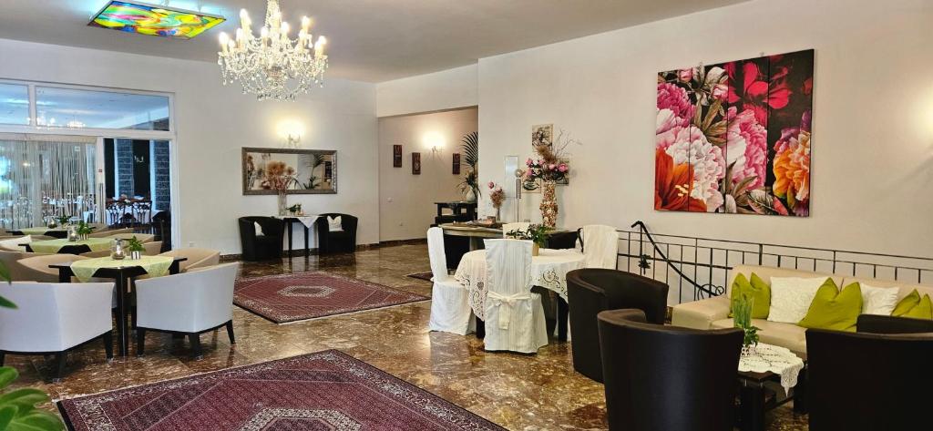 Istumisnurk majutusasutuses Hotel Klein - Seebodenerhof