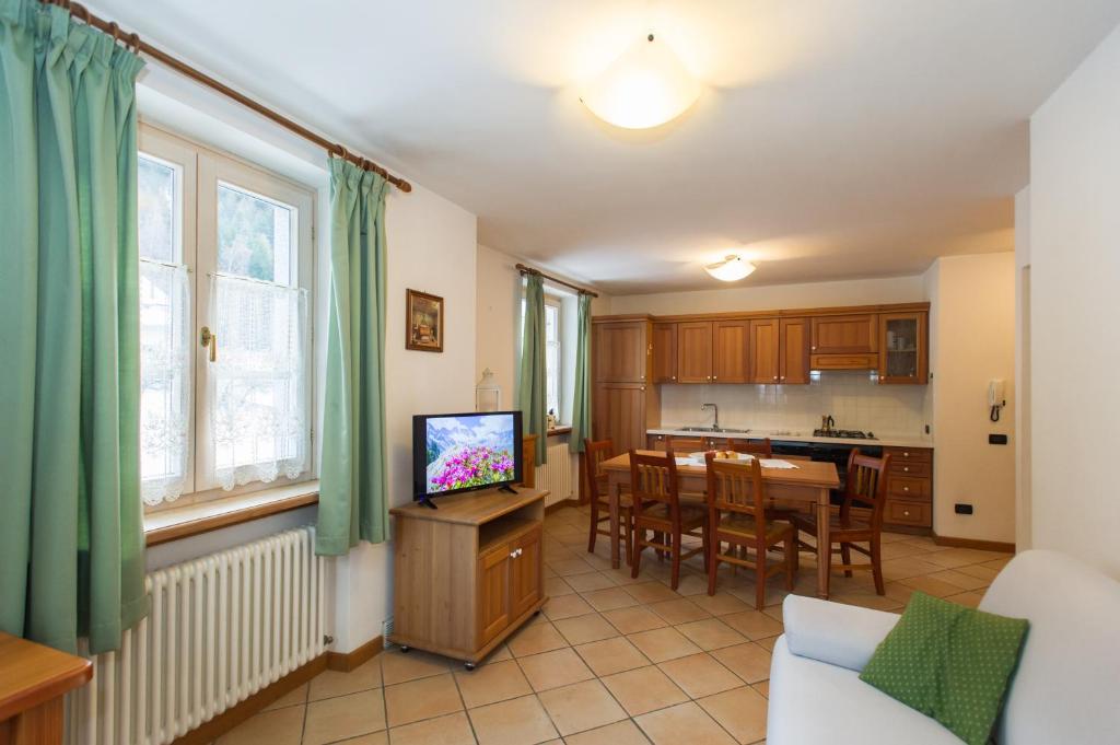 Kuchyň nebo kuchyňský kout v ubytování Casa Tomaselli