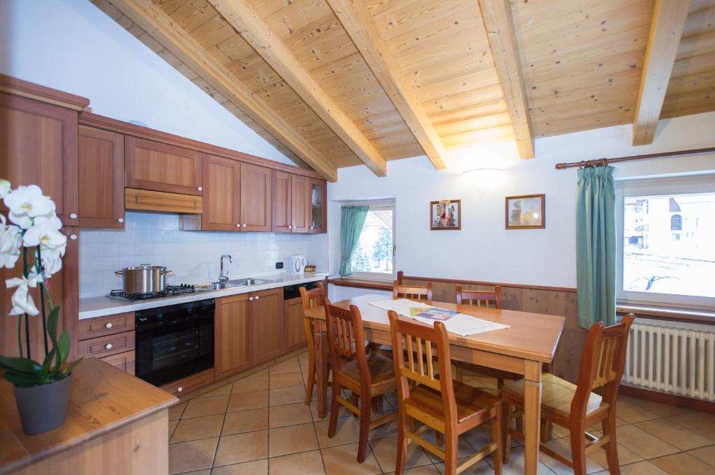 Kuchyň nebo kuchyňský kout v ubytování Casa Tomaselli