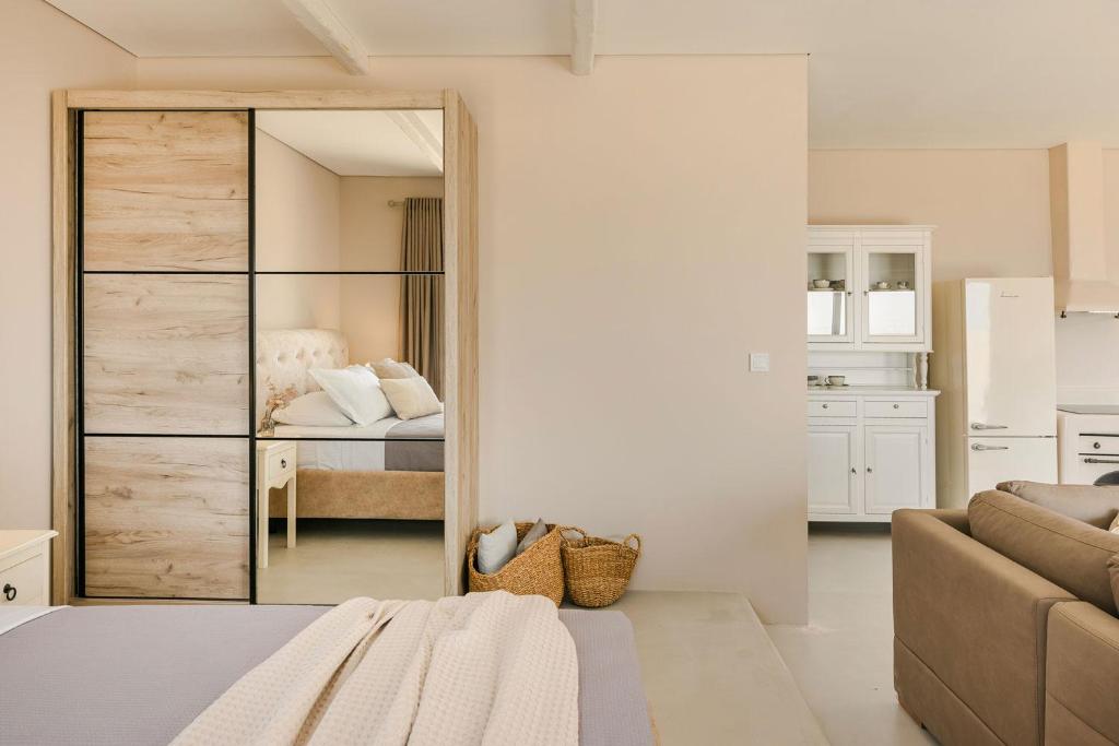 Postel nebo postele na pokoji v ubytování Zen Villas
