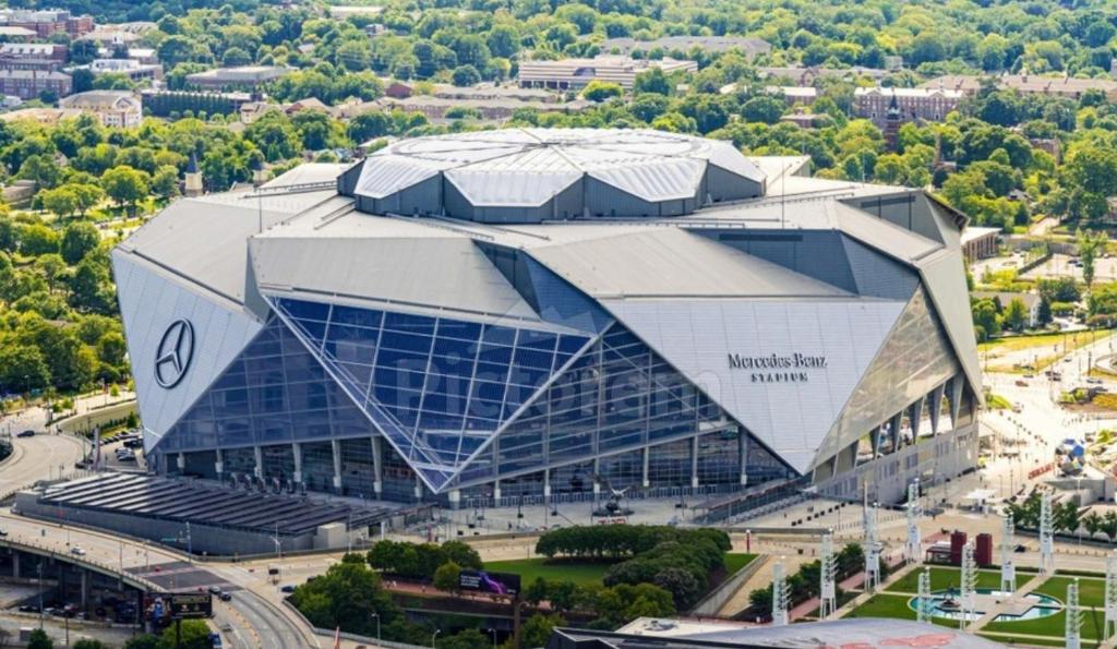 Nespecifikovaný výhled na destinaci Atlanta nebo výhled na město při pohledu z ubytování v soukromí