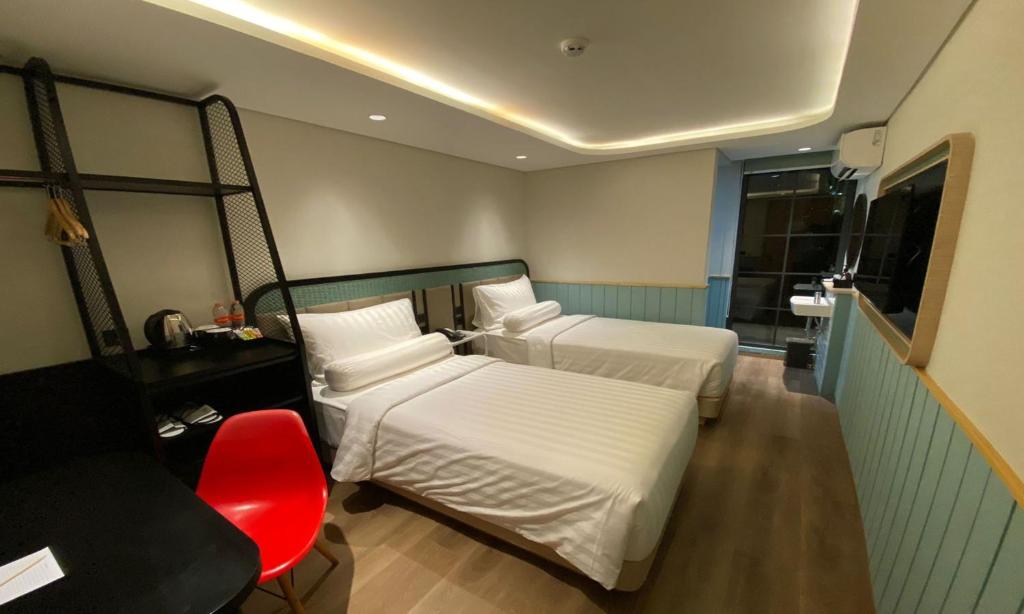 Luxeur Jakarta - Setiabudi - Chambre Lits Jumeaux Supérieure