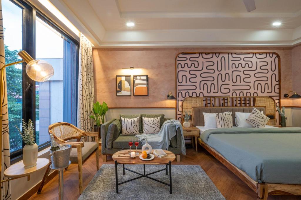 Posezení v ubytování Boutique Hotel By One Tree