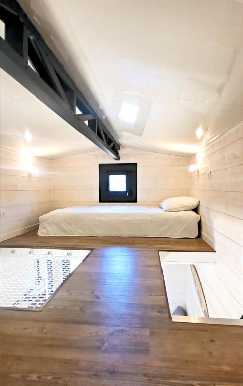 Coin salon dans l'établissement Tiny House - Mas du Soleil