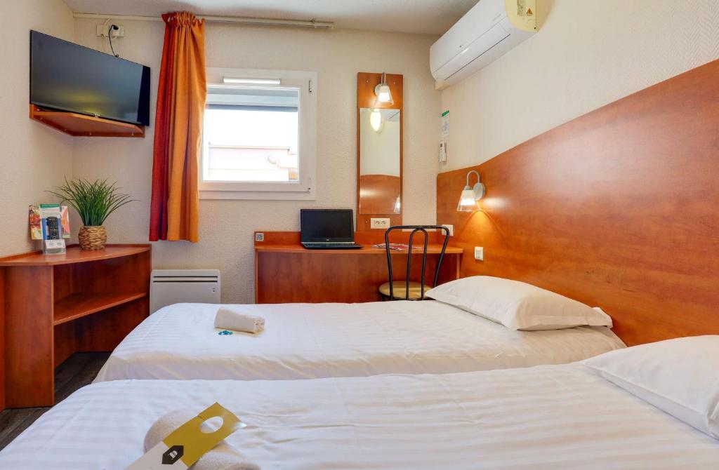 Brit Hotel Reims La Pompelle - Zweibettzimmer